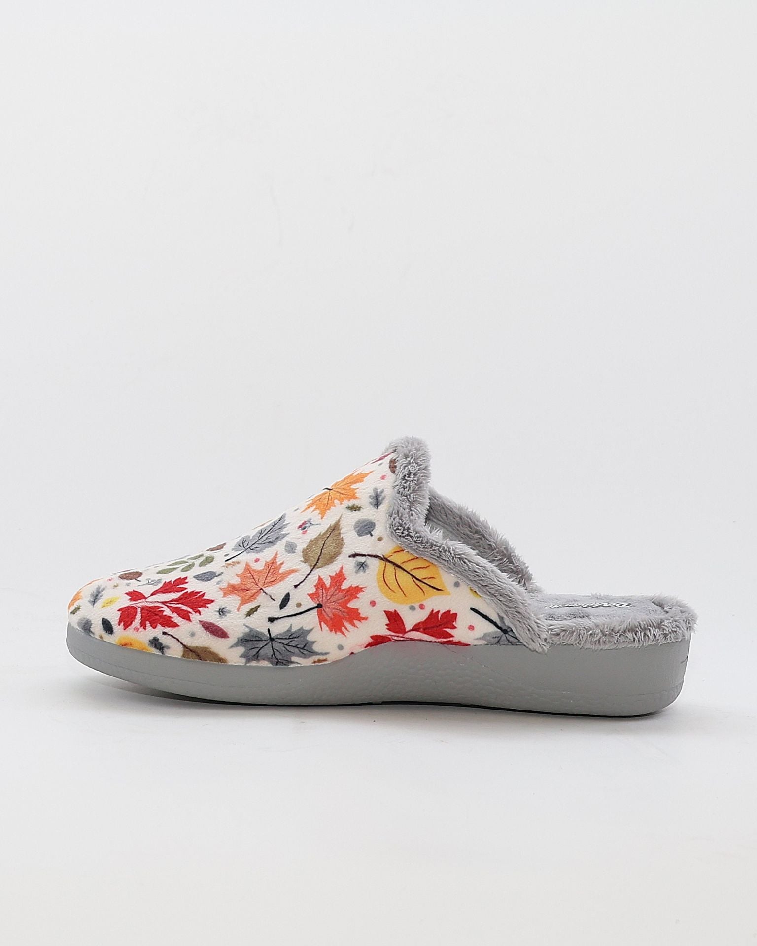ZAPATILLAS DE CASA MUJER ABIERTA DEVALVERDE 1203 GRIS