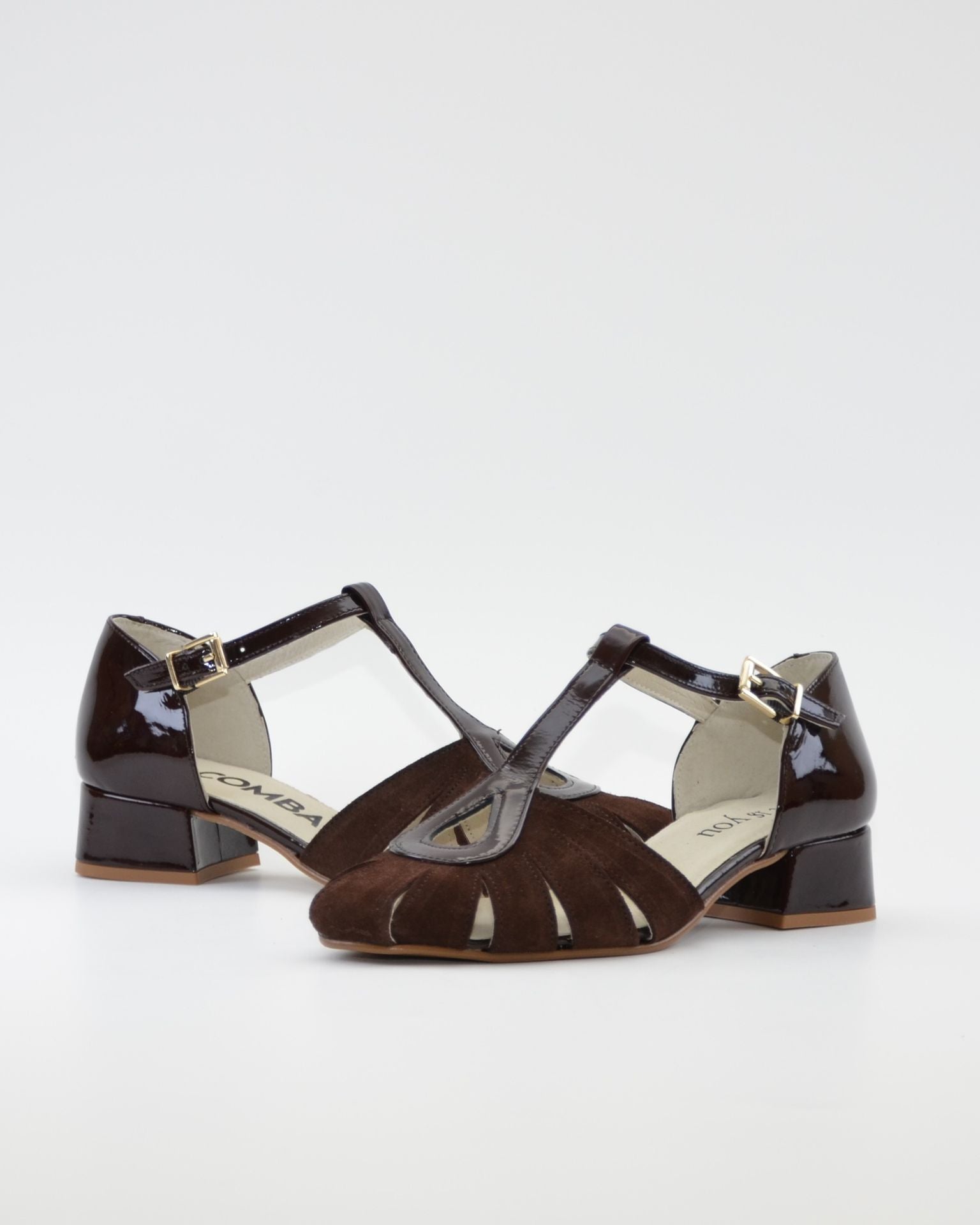 SANDALIA CANGREJERA MUJER MARRON CHOCOLATE LACOMBA COLUMBINE