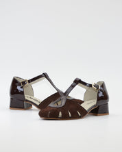 SANDALIA CANGREJERA MUJER MARRON CHOCOLATE LACOMBA COLUMBINE