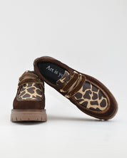 ZAPATO WALLABY MUJER MARRON CHOCOLATE LACOMBA BAMBOO