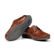 ZAPATOS HOMBRE FLUCHOS COLOR CUERO CORDON MARINER 9884