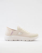 SNEAKERS MUJER SKECHERS 124836 OFWT BLANCO ROTO SLIP-INS