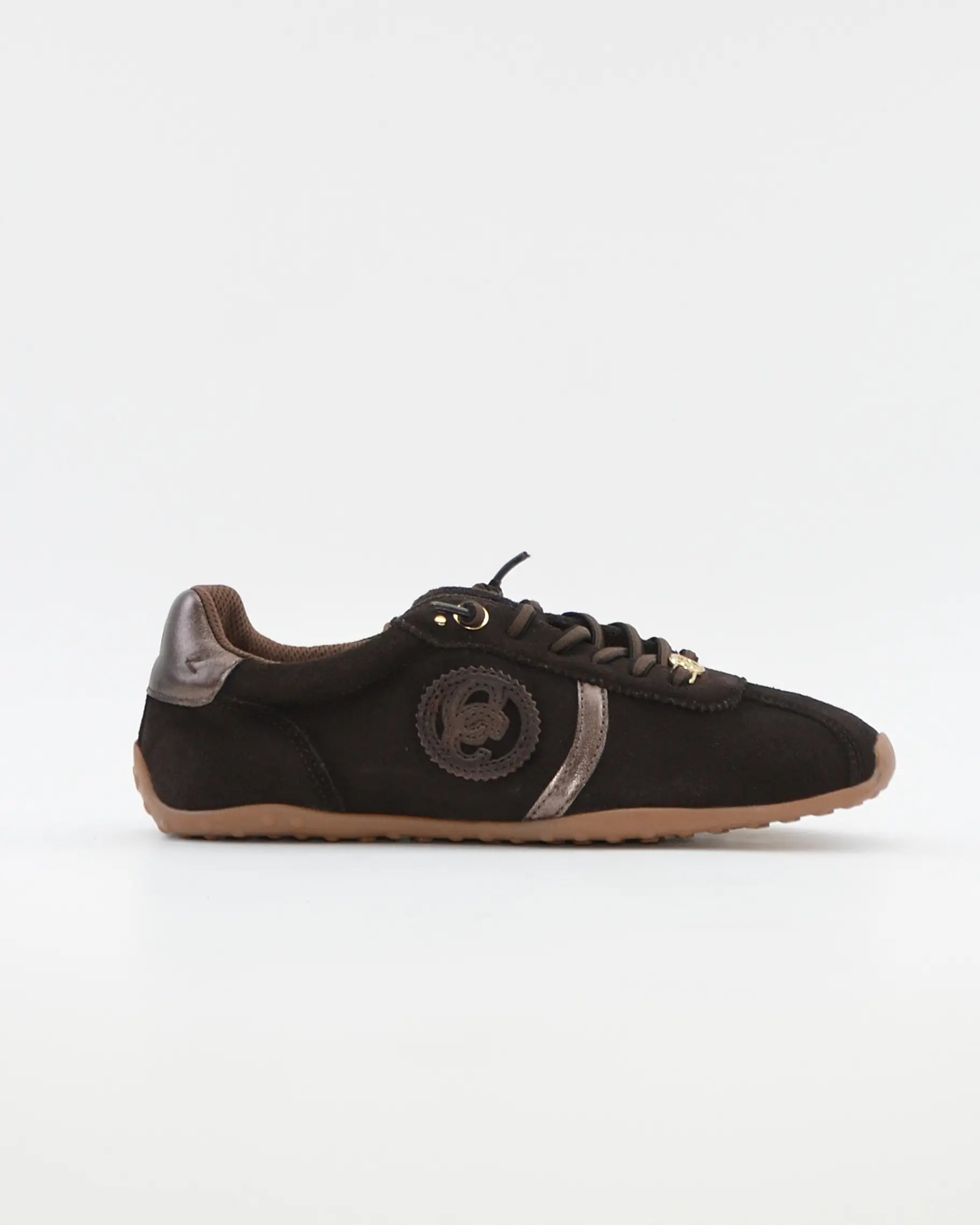 DEPORTIVO MUJER PLANO SERRAJE MARRON CORDON ELASTICO CARMELA 164383