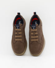 ZAPATO CASUAL HOMBRE COLOR TAUPE OSCURO CON GOMA ELASTICA 60805