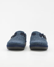 ZAPATILLAS DE CASA HOMBRE CON HEBILLA SALVI 41L-000 ELFO MARINO