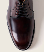 ZAPATO CORDON HOMBRE FLORENTIC BURDEOS 7006 BLUCHER SUELA DE CUERO