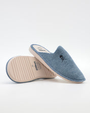 ZAPATILLA DE CASA HOMBRE COLOR AZUL JEANS ESPECIAL PARQUET GOMUS 684 AQUA