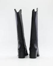 BOTA ALTA MUJER ANCHO ESPECIAL DE GEMELO ANCHO PIESANTO 235461 XL NATUR NEGRO