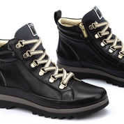 BOTIN DEPORTIVO MUJER CORDONES Y CREMALLERA NEGRO W3W-8564 VIGO