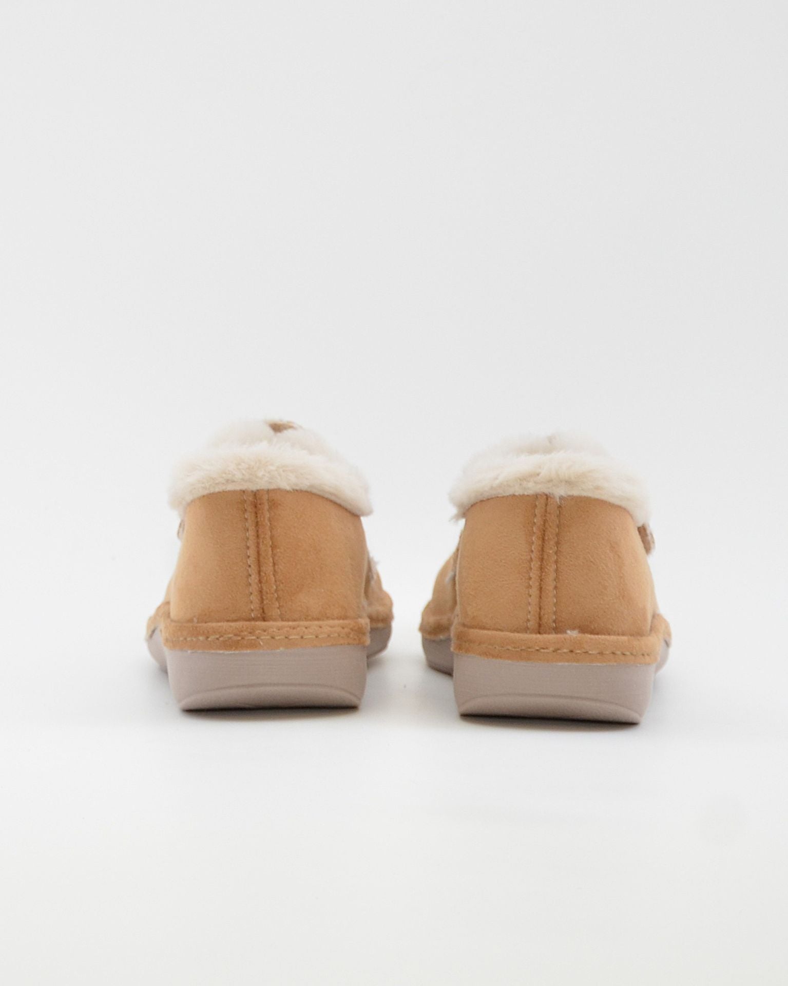 ZAPATILLAS DE CASA MUJER CERRADA SALVI 73B-028 NUUK TOSTADO