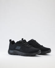 SNEAKERS HOMBRE SKECHERS NEGRO 232057 BBK CORDONES MEMORY FOAM