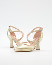 ZAPATO VESTIR MUJER COLOR CHAMPANGNE PATRICIA MILLER 7051P