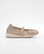 MANOLETINA CON CORREA MUJER COLOR BRONCE TREINTAS L4554