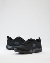 SNEAKERS HOMBRE SKECHERS NEGRO 232057 BBK CORDONES MEMORY FOAM