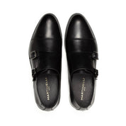 ZAPATOS HOMBRE DOS HEBILLAS ESTILO MONK COLOR NEGRO EMPIRE 1492-2632PYM