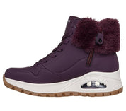 SNEAKERS BOTA MUJER SKECHERS BURDEOS 167274 WINE UNO