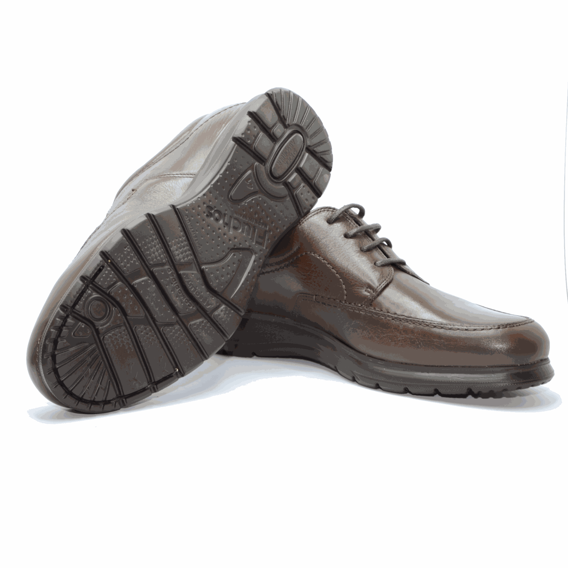 ZAPATO CORDON MARRON F0602 ZETA NUEZ BRISTOL