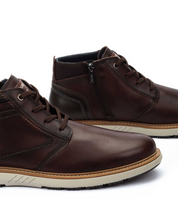 BOTIN HOMBRE COLOR MARRON OLMO CON CORDONES Y CREMALLERA M8D-8050C1 BILBAO