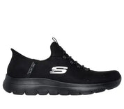 SNEAKERS MUJER SKECHERS NEGRO 150254 BBK SLIP-INS