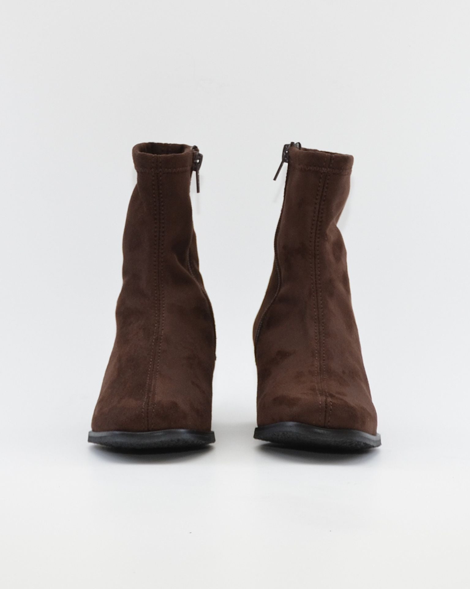 BOTIN LYCRA MUJER COLOR MARRON CHOCOLATE LACOMBA COCOA