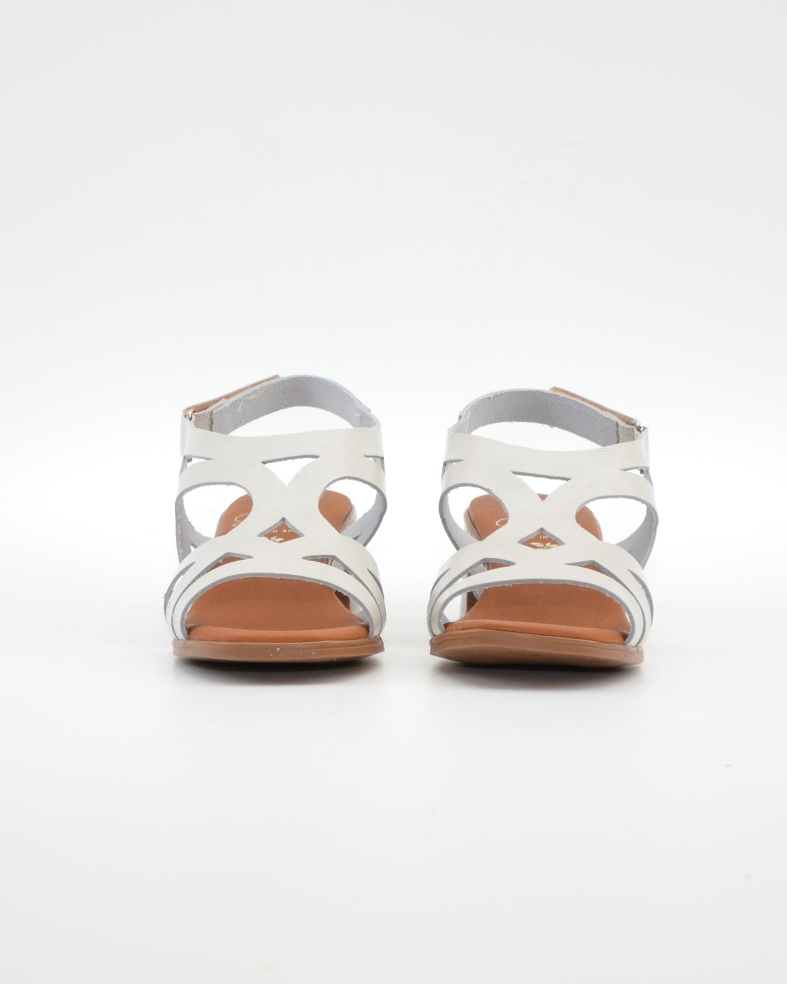 SANDALIA MUJER CHAROL HIELO TACON PLANTA DE GEL OH MY SANDALS 5992