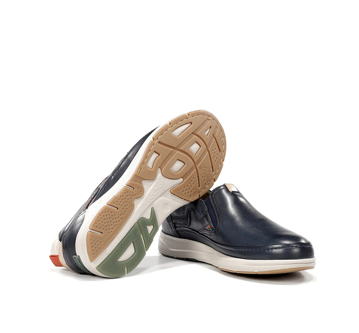 ZAPATO MOCASIN HOMBRE COLOR AZUL MARINO FLUCHOS KADIR F2445