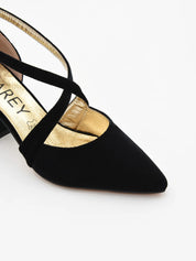 ZAPATO FIESTA TERCIOPELO NEGRO 459K211