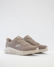 SNEAKERS HOMBRE SKECHERS BEIGE 118113 DKTP ELASTICOS SLIP-INS
