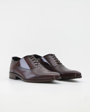 ZAPATO HOMBRE OXFORD FLORENTIC BURDEOS MICROPERFORADO