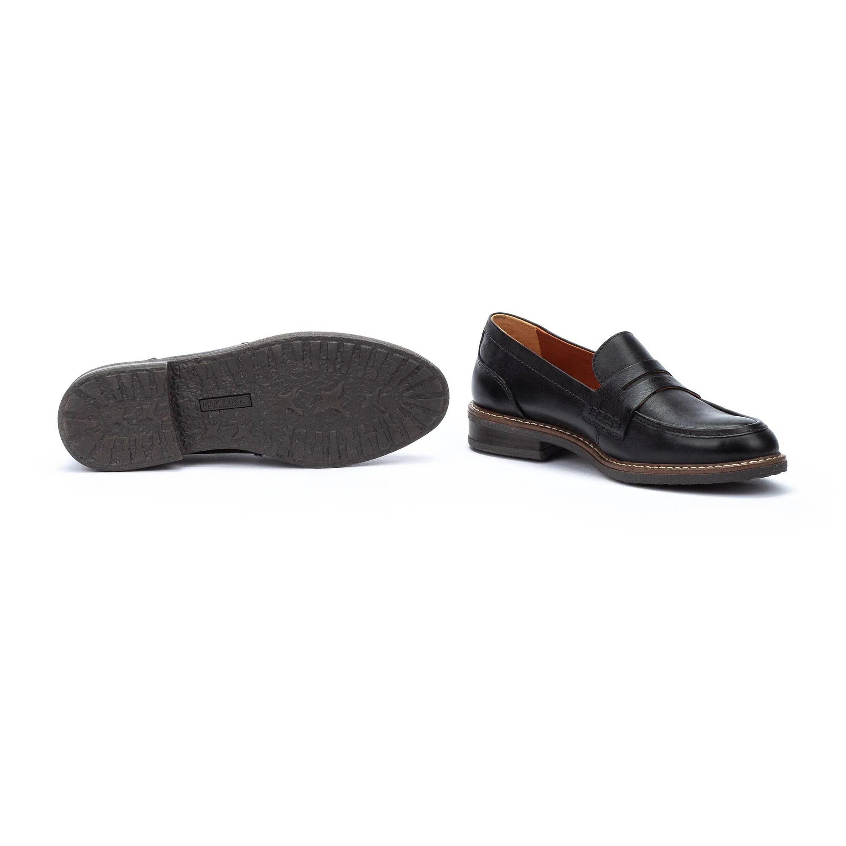ZAPATO MOCASIN NEGRO ALADAYA W8J-3541