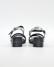 SANDALIA MUJER COLOR ACERO TACON PLANTA DE GEL OH MY SANDALS 5905