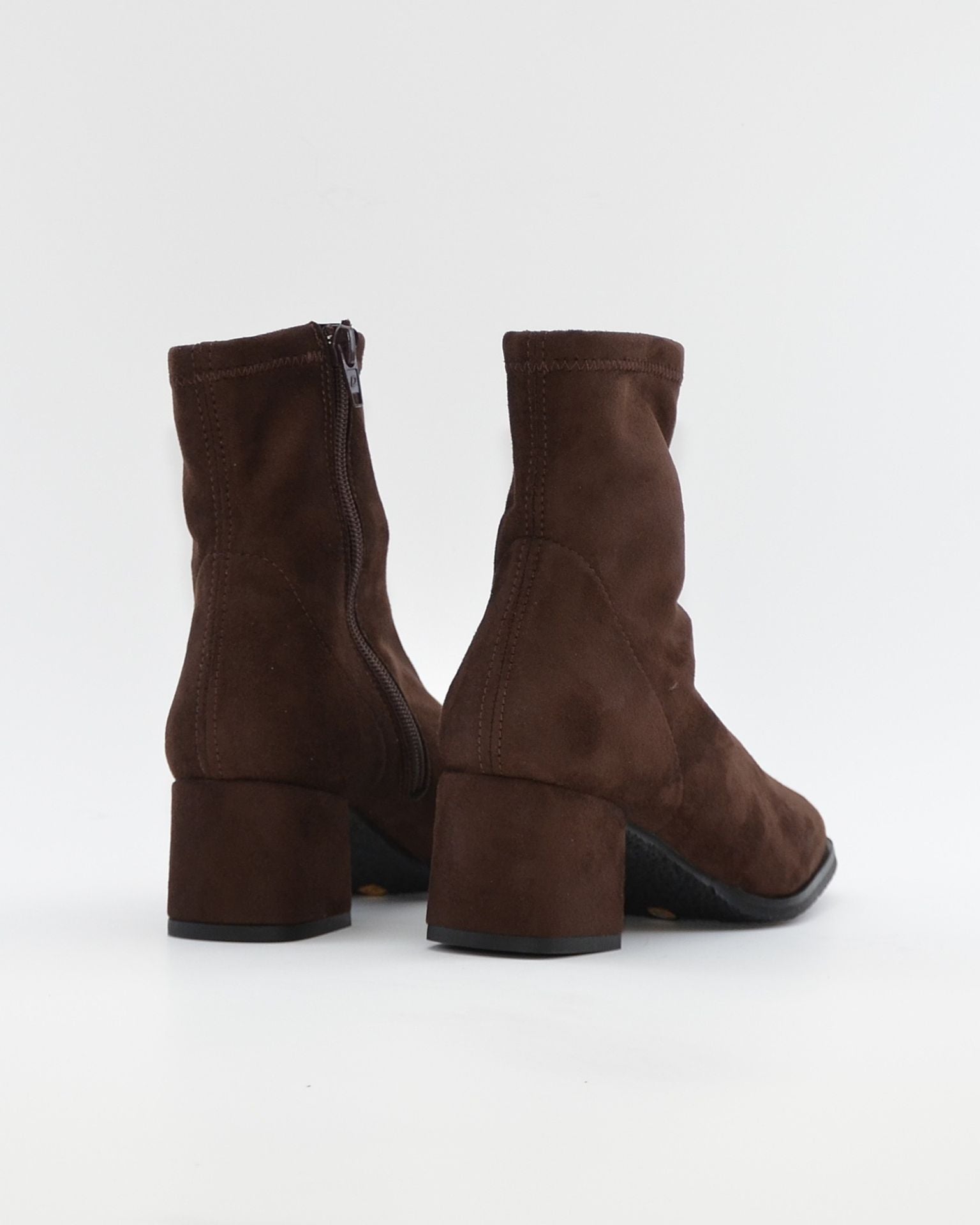 BOTIN LYCRA MUJER COLOR MARRON CHOCOLATE LACOMBA COCOA
