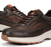 ZAPATO CASUAL IMPERMEABLE NOBUCK MARRON F2069 TRITON CAFÉ