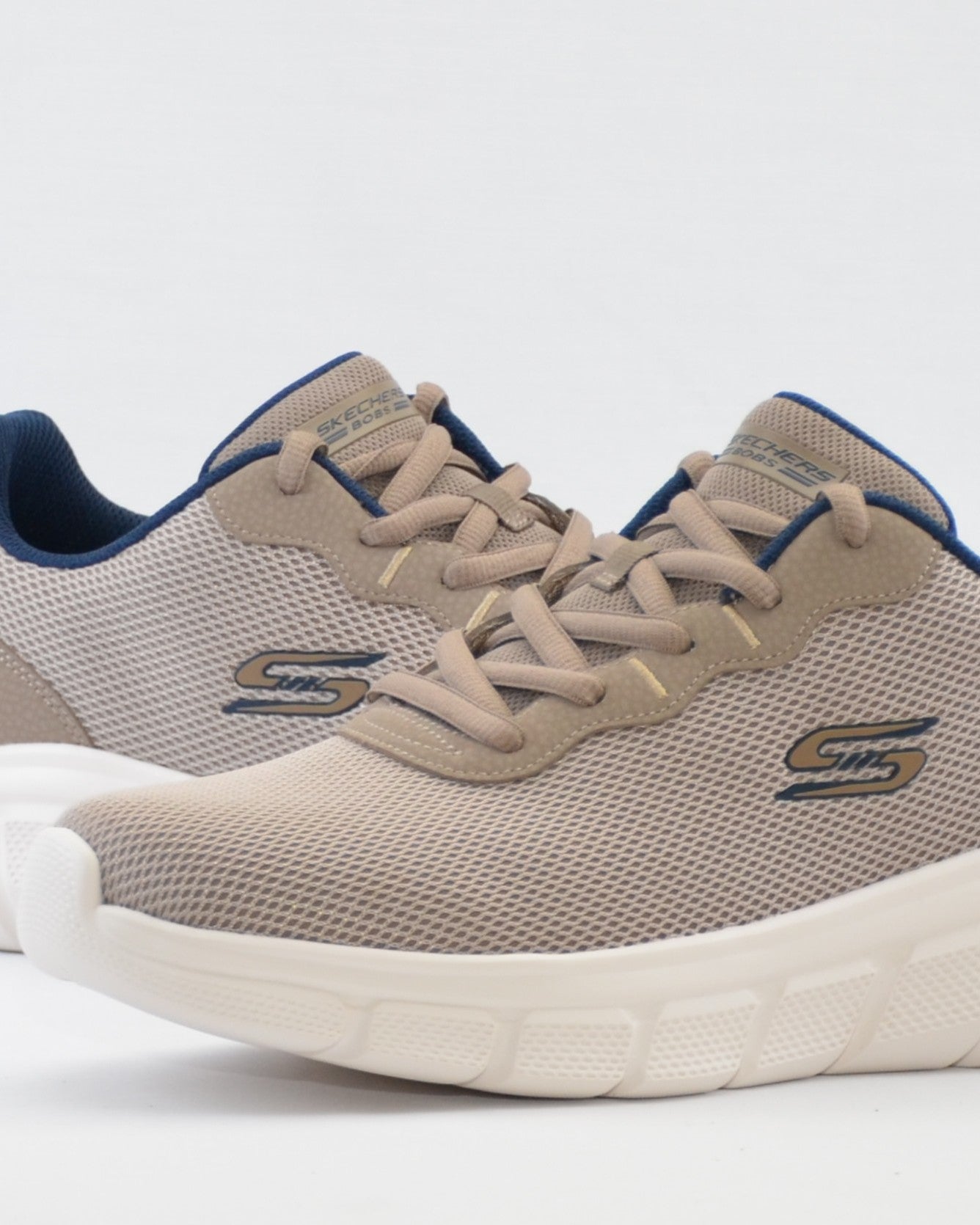 SNEAKERS HOMBRE SKECHERS TAUPE 118109 TPE CORDONES