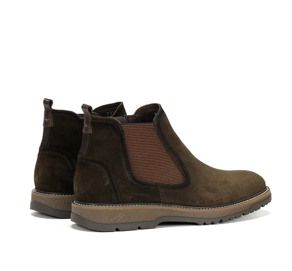 BOTIN CHELSEA HOMBRE SERRAJE MARRON FLUCHOS BUGGY F2323 CAFÉ