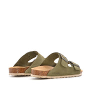 SANDALIA BIO MUJER DOS HEBILLAS D´KORKINS PARIS SERRAJE KAKI