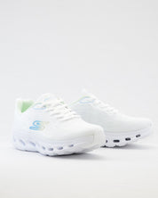 SNEAKERS MUJER SKECHERS 125145 WBL BLANCO CORDON ELÁSTICO