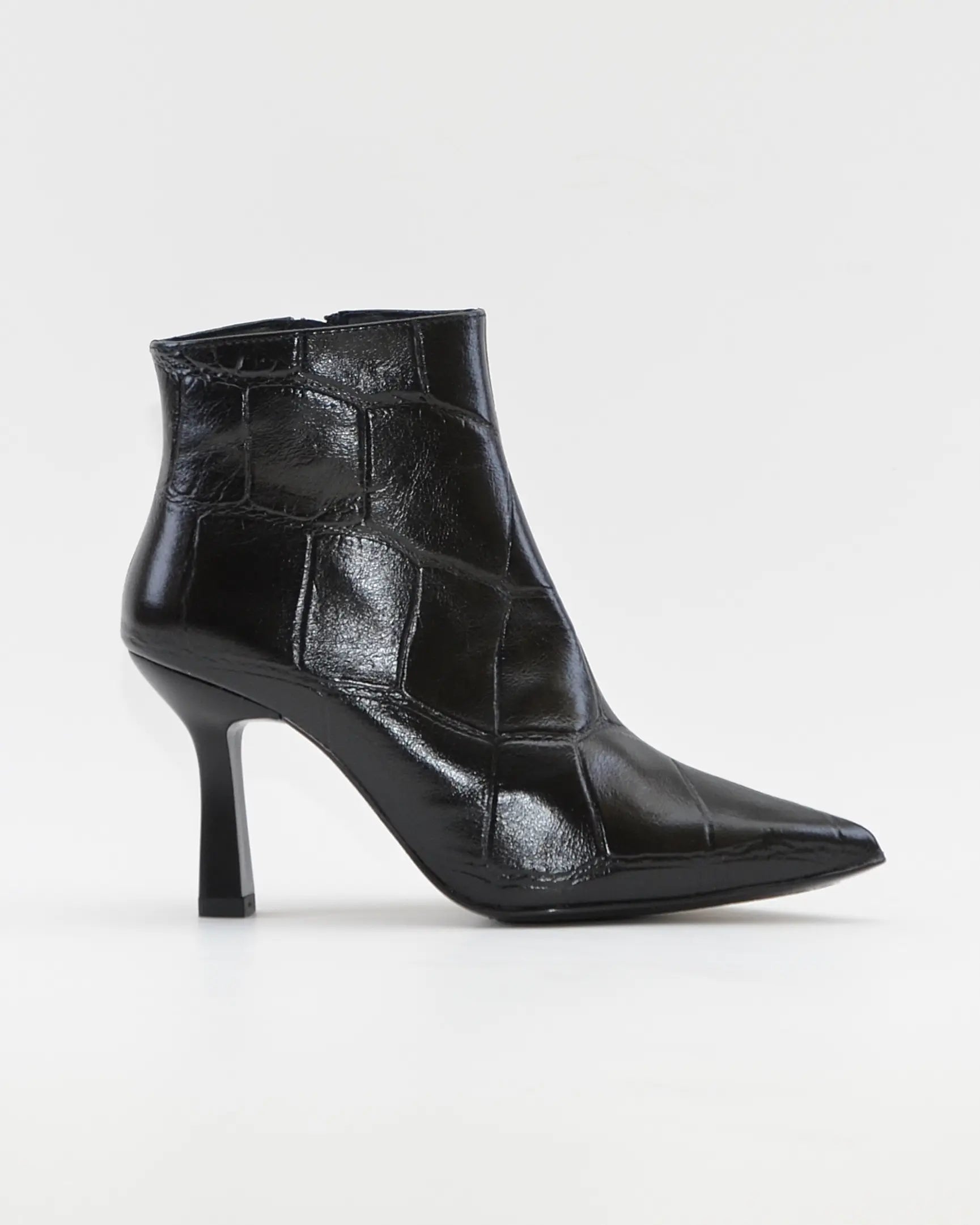 BOTIN DE MUJER TACON FINO COLOR COCO NEGRO DESIREE SHEILA 6