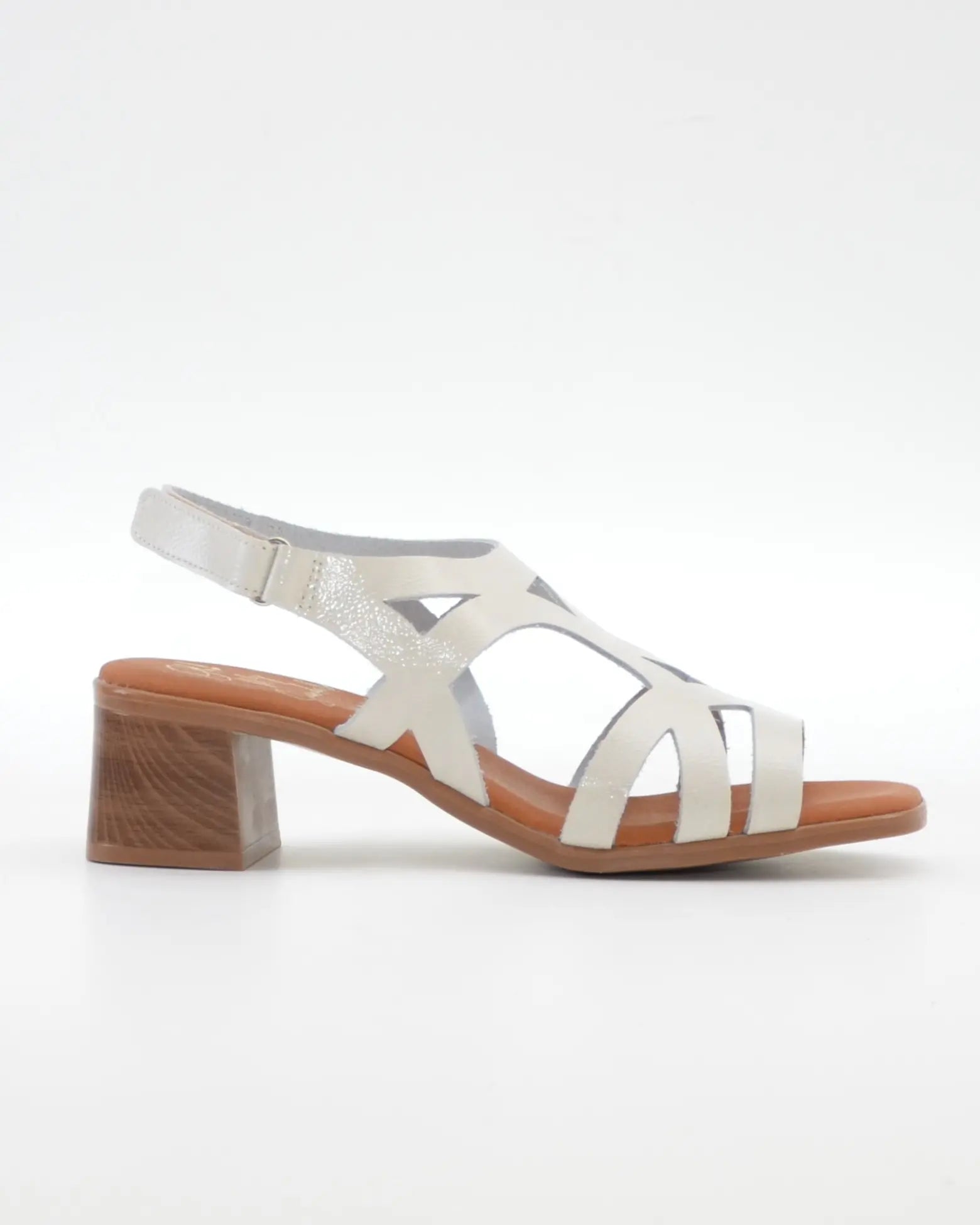 SANDALIA MUJER CHAROL HIELO TACON PLANTA DE GEL OH MY SANDALS 5992