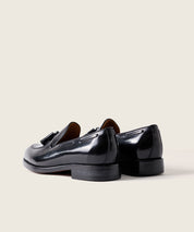 ZAPATO HOMBRE BORLAS 3003 TASSEL FLORENTIC NEGRO SUELA DE CUERO