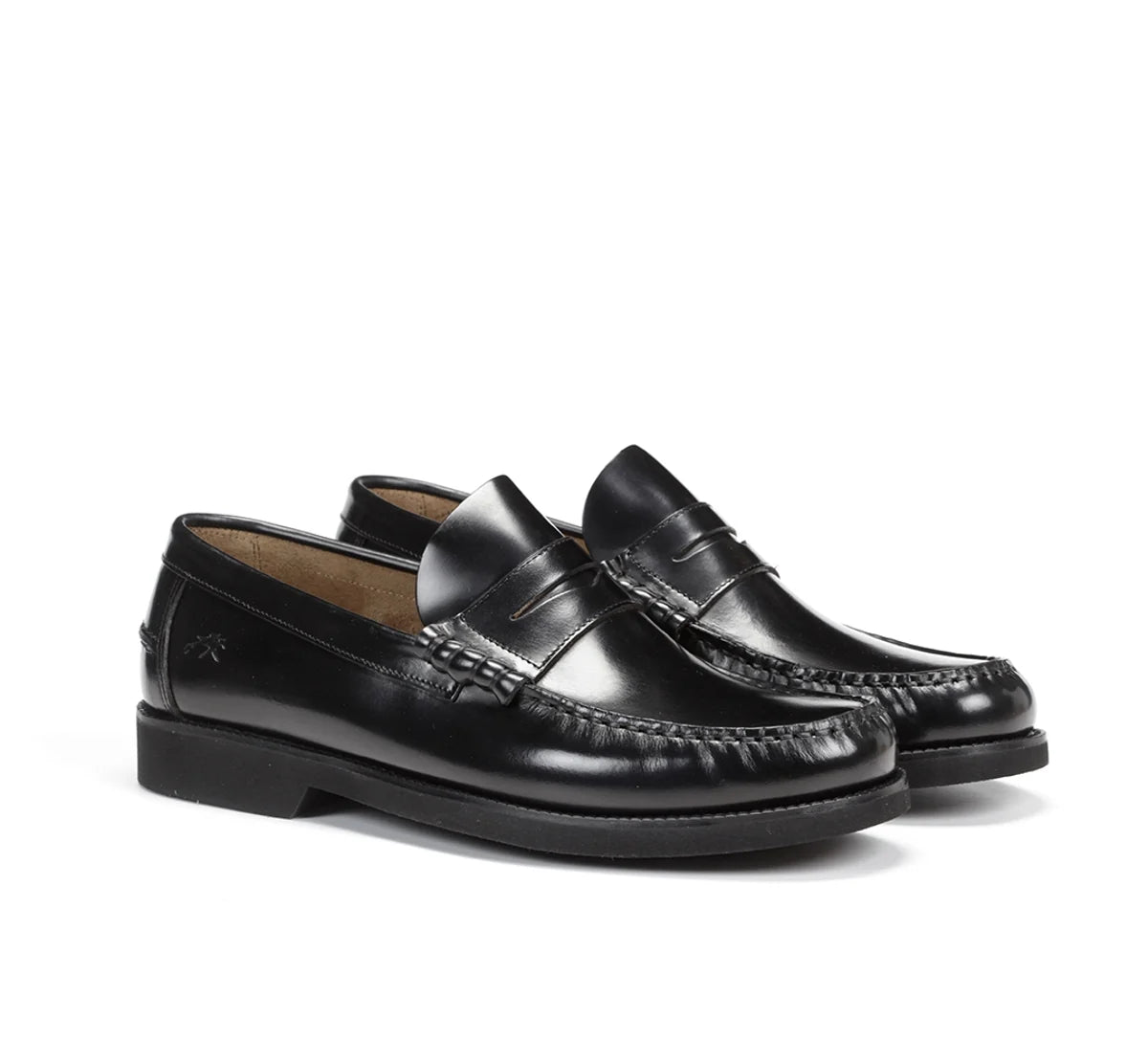 ZAPATO MOCASIN HOMBRE CON ANTIFAZ COLOR NEGRO FLUCHOS STAMFORD F0047