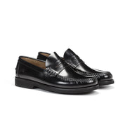 ZAPATO MOCASIN HOMBRE CON ANTIFAZ COLOR NEGRO FLUCHOS STAMFORD F0047