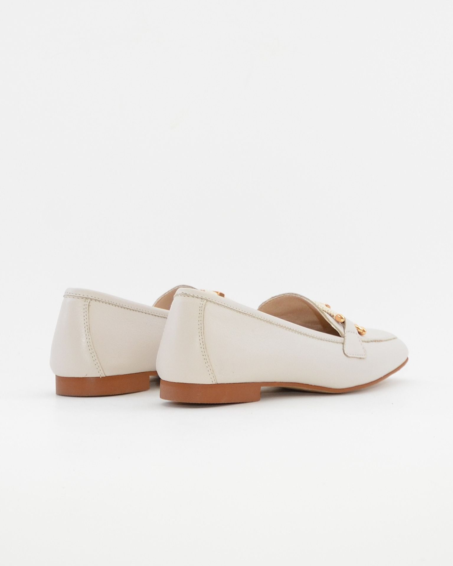 ZAPATO MOCASIN MUJER PLANO COLOR BEIG ARCE CAYETANO 17200