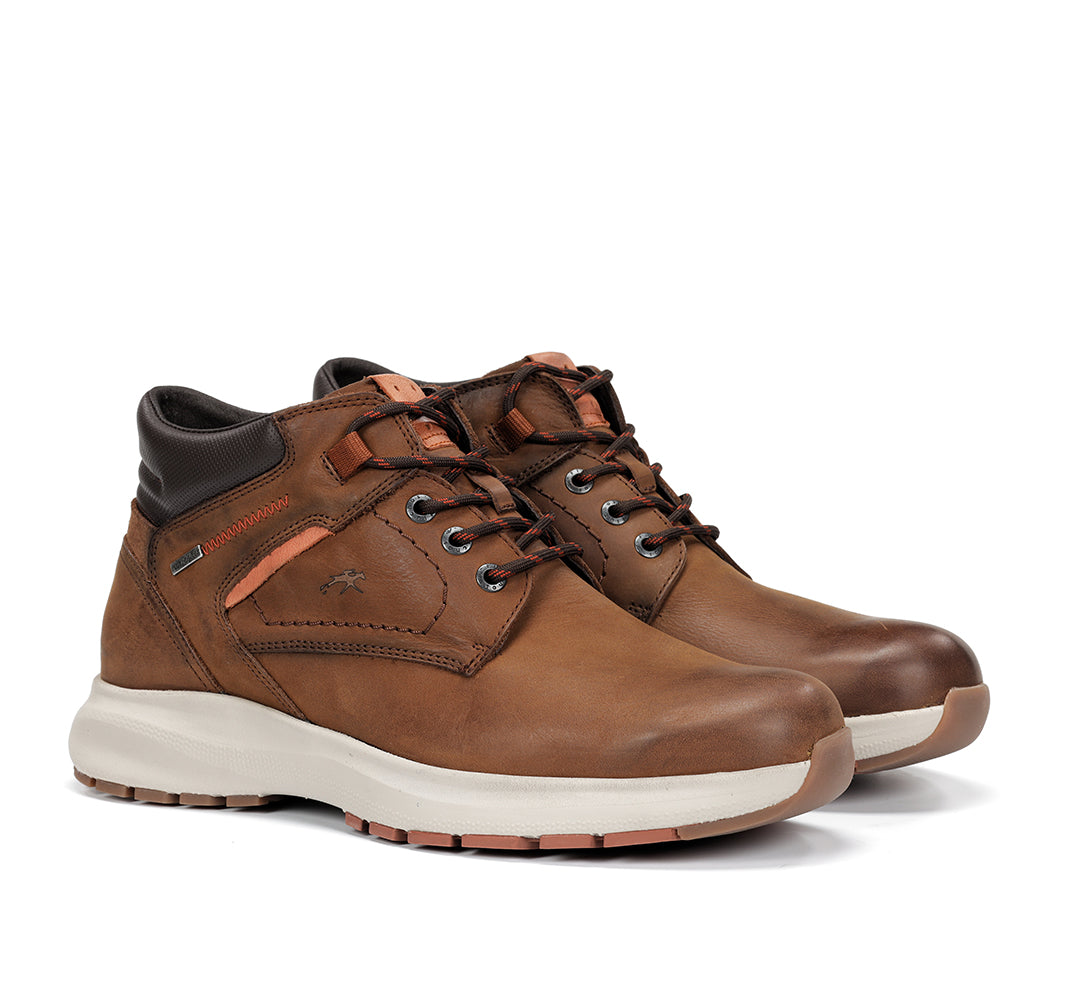 BOTIN CASUAL IMPERMEABLE MARRON F2068 TRITON NUEZ