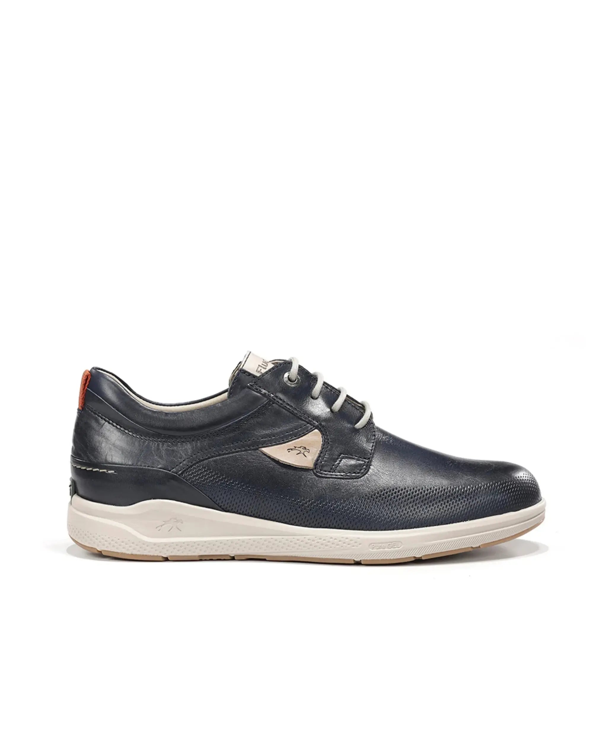 ZAPATO FLUCHOS HOMBRE CORDONES COLOR AZUL MARINO KADIR F2444