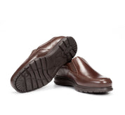ZAPATO MOCASIN MARRON F0603 ZETA NUEZ BRISTOL