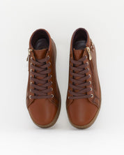 BOTIN DEPORTIVO PLANO MUJER COLOR CUERO THE HAPPY MONK PARIS 005