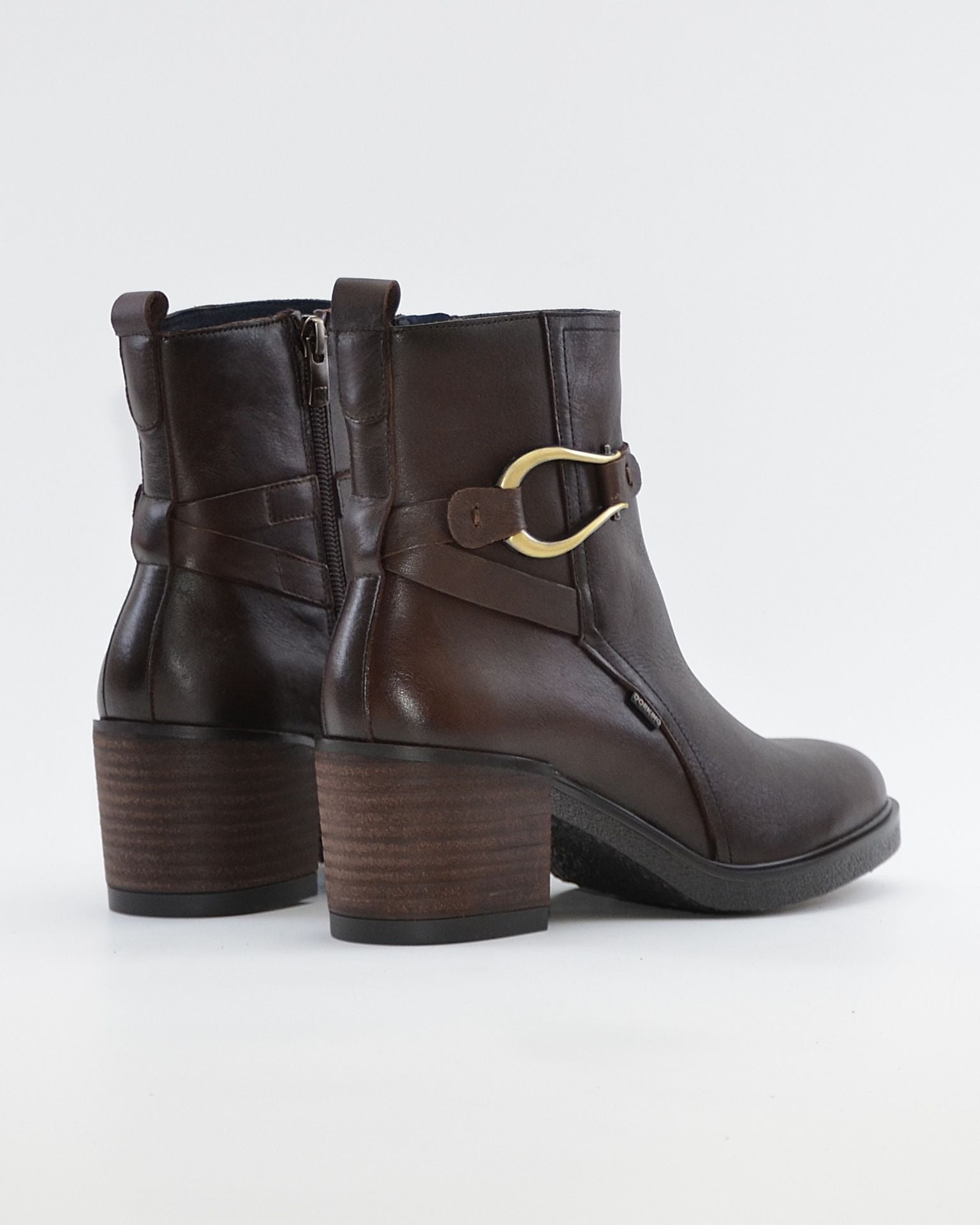 BOTIN MUJER MARRON CHOCOLATE TACON ANCHO DORKING by FLUCHOS D9754 CAFÉ