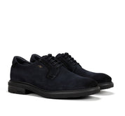 ZAPATO CORDON SERRAJE MARINO F0631 BELGAS
