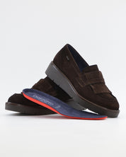 ZAPATO MOCASIN MUJER FLECHOS SERRAJE MARRÓN CHOCOLATE DORKING by FLUCHOS D9782 ÉBANO